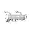 Radiateur d'huile de boîte automatique AVA QUALITY COOLING BW3602 - Visuel 3