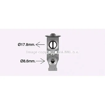 Détendeur, climatisation AVA QUALITY COOLING CN1323