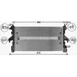 Radiateur, refroidissement du moteur AVA QUALITY COOLING CN2319 - Visuel 1