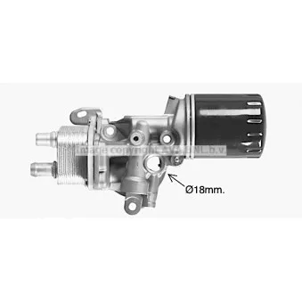 Boîtier, filtre à huile AVA QUALITY COOLING CN3327H