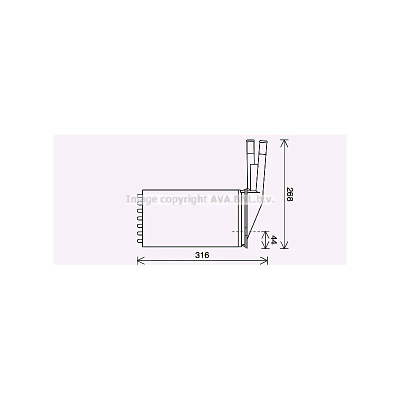 Système de chauffage AVA QUALITY COOLING CN6313