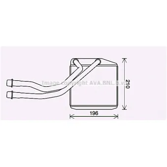 Système de chauffage AVA QUALITY COOLING CN6314