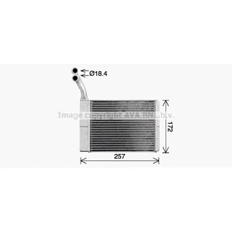 Système de chauffage AVA QUALITY COOLING CN6330