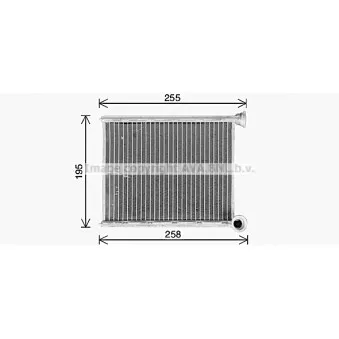 Système de chauffage AVA QUALITY COOLING CN6333