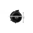 Moteur électrique, pulseur d'air habitacle AVA QUALITY COOLING CN8324 - Visuel 2