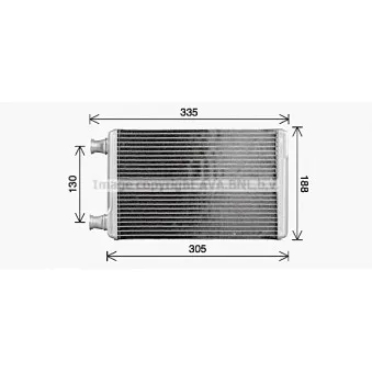 Système de chauffage AVA QUALITY COOLING CR6146