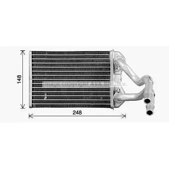 Système de chauffage AVA QUALITY COOLING CR6147