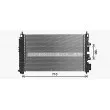 Radiateur, refroidissement du moteur AVA QUALITY COOLING CT2081 - Visuel 2