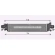 Intercooler, échangeur AVA QUALITY COOLING CT4074 - Visuel 1