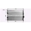 Radiateur, refroidissement du moteur AVA QUALITY COOLING DN2463 - Visuel 1