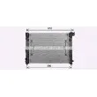 Radiateur, refroidissement du moteur AVA QUALITY COOLING DN2480 - Visuel 1