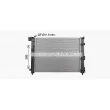 Radiateur, refroidissement du moteur AVA QUALITY COOLING DN2480 - Visuel 2