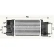 Intercooler, échangeur AVA QUALITY COOLING DN4460 - Visuel 1