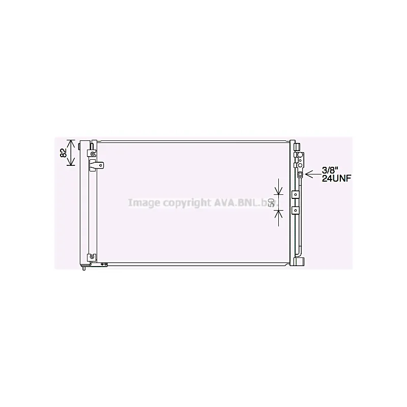 Condenseur, climatisation AVA QUALITY COOLING DN5452D