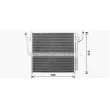 Condenseur, climatisation AVA QUALITY COOLING DN5459D - Visuel 1