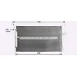 Condenseur, climatisation AVA QUALITY COOLING DN5465D - Visuel 1