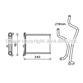 Système de chauffage AVA QUALITY COOLING DN6417