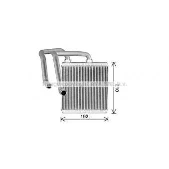 Système de chauffage AVA QUALITY COOLING DN6476