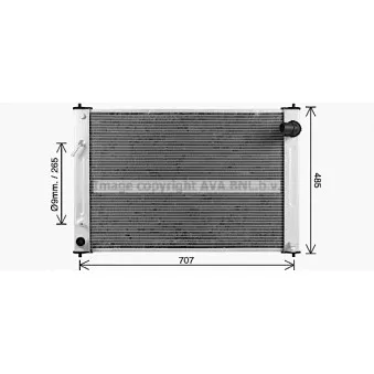 Module de refroidissement AVA QUALITY COOLING DNM478