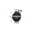 Compresseur, climatisation AVA QUALITY COOLING DUK079 - Visuel 2