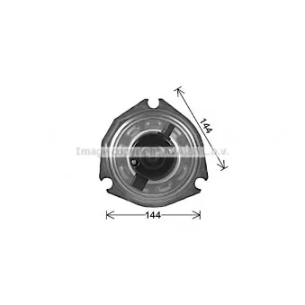 Moteur électrique, pulseur d'air habitacle AVA QUALITY COOLING DW8444