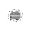 Radiateur d'huile AVA QUALITY COOLING FD3669 - Visuel 1