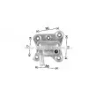 Radiateur d'huile AVA QUALITY COOLING FD3680 - Visuel 1