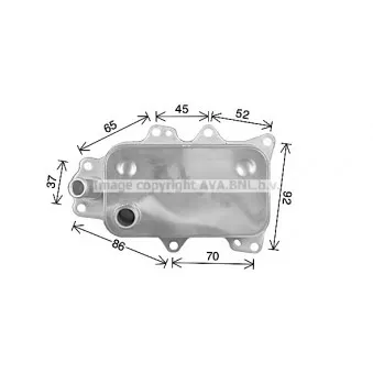Radiateur d'huile AVA QUALITY COOLING FD3684