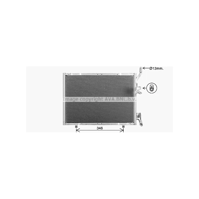 Condenseur, climatisation AVA QUALITY COOLING FD5690