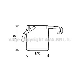 Système de chauffage AVA QUALITY COOLING FD6607