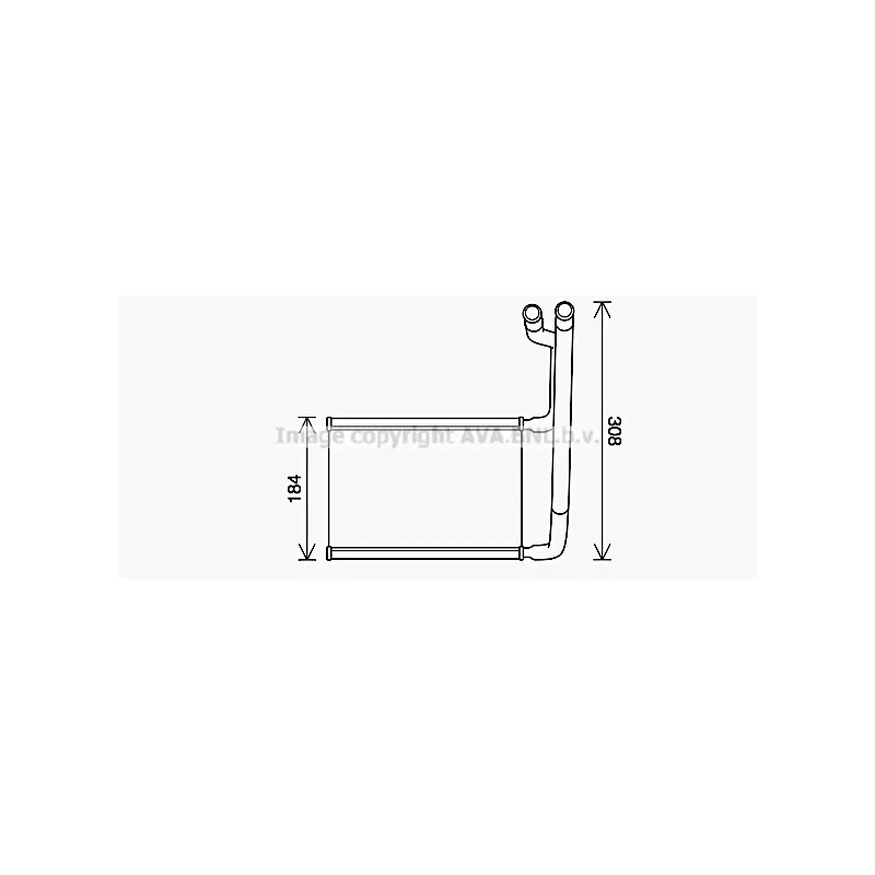 Système de chauffage AVA QUALITY COOLING FD6645
