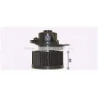 Moteur électrique, pulseur d'air habitacle AVA QUALITY COOLING FD8653 - Visuel 3