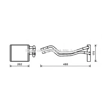 Système de chauffage AVA QUALITY COOLING FDA6455