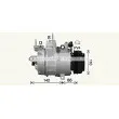 Compresseur, climatisation AVA QUALITY COOLING FDAK670 - Visuel 1