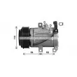 Compresseur, climatisation AVA QUALITY COOLING FDAK682 - Visuel 1