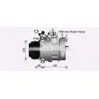Compresseur, climatisation AVA QUALITY COOLING FDAK692 - Visuel 1