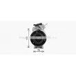 Compresseur, climatisation AVA QUALITY COOLING FDAK692 - Visuel 2