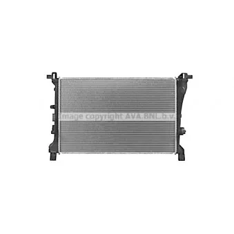 Radiateur, refroidissement du moteur AVA QUALITY COOLING FT2473