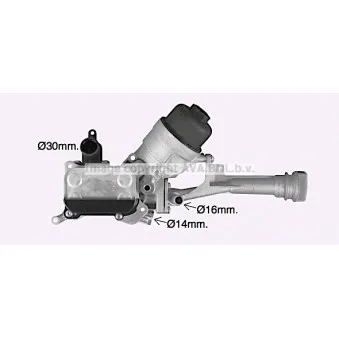 Boîtier, filtre à huile AVA QUALITY COOLING FT3478H