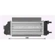 Intercooler, échangeur AVA QUALITY COOLING FT4467 - Visuel 2