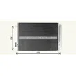 Condenseur, climatisation AVA QUALITY COOLING FT5471D - Visuel 1