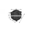 Moteur électrique, pulseur d'air habitacle AVA QUALITY COOLING FT8480 - Visuel 1