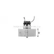 Moteur électrique, pulseur d'air habitacle AVA QUALITY COOLING FT8483 - Visuel 3