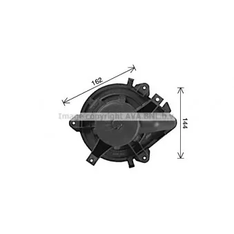 Moteur électrique, pulseur d'air habitacle AVA QUALITY COOLING FT8485