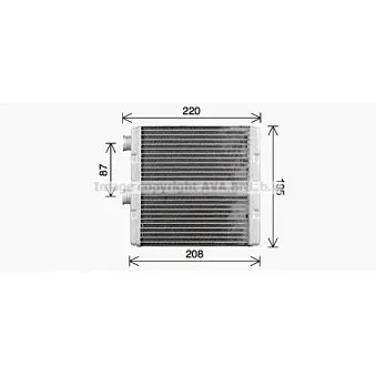 Système de chauffage AVA QUALITY COOLING HD6329