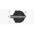 Moteur électrique, pulseur d'air habitacle AVA QUALITY COOLING HD8327 - Visuel 1