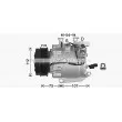 Compresseur, climatisation AVA QUALITY COOLING HDAK332 - Visuel 1