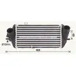 Intercooler, échangeur AVA QUALITY COOLING HY4468 - Visuel 1