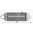 Intercooler, échangeur AVA QUALITY COOLING HY4477 - Visuel 2