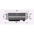 Intercooler, échangeur AVA QUALITY COOLING HY4485 - Visuel 2